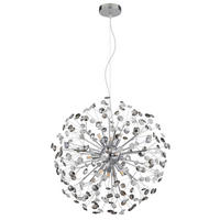 KRISTALL-HÄNGELEUCHTE 60/150 cm   - Klar/Chromfarben, LIFESTYLE, Glas/Kunststoff (60/150cm) - Globo