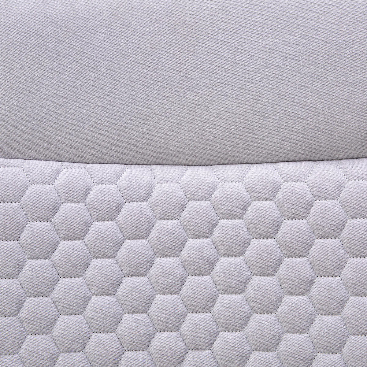 SCAUN BUCATARIE din metal, textil gri deschis  - gri deschis/culoare inox, Design, metal/textil (47/92/59cm) - Xora