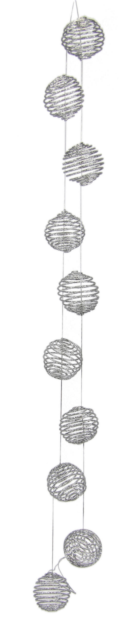 DEKOHÄNGER  - Perlmutt, Basics, Metall (5/100cm) - X-Mas