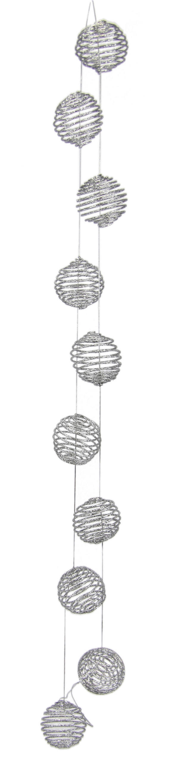 DEKOHÄNGER  - Perlmutt, Basics, Metall (5/100cm) - X-Mas