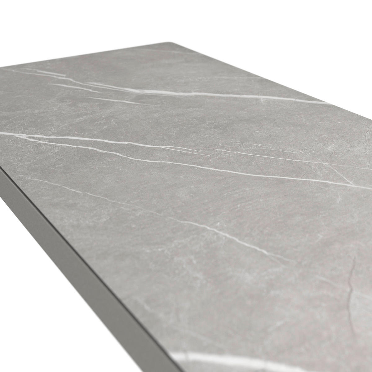 LOUNGEGARNITUR 4-teilig  - Naturfarben/Grau, Modern, Glas/Kunststoff (255/72/145cm) - Ambia Garden