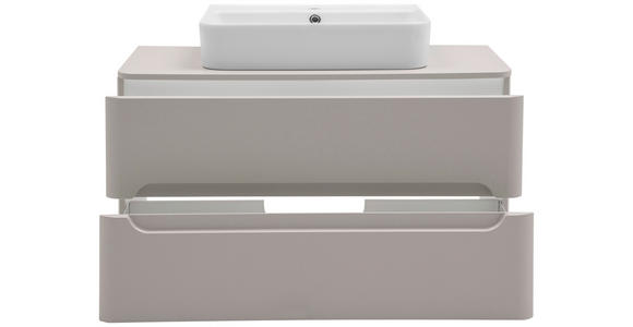 WASCHTISCHKOMBI 101 cm  - Kaschmir/Weiß, KONVENTIONELL, Keramik/Holzwerkstoff (101cm) - Xora