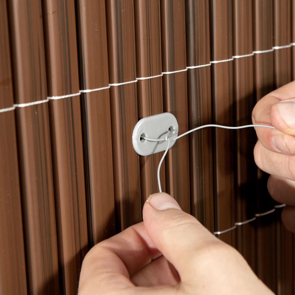 CLONA NA PLOT 300/100 cm  - hnědá, Basics, plast (300/100cm)