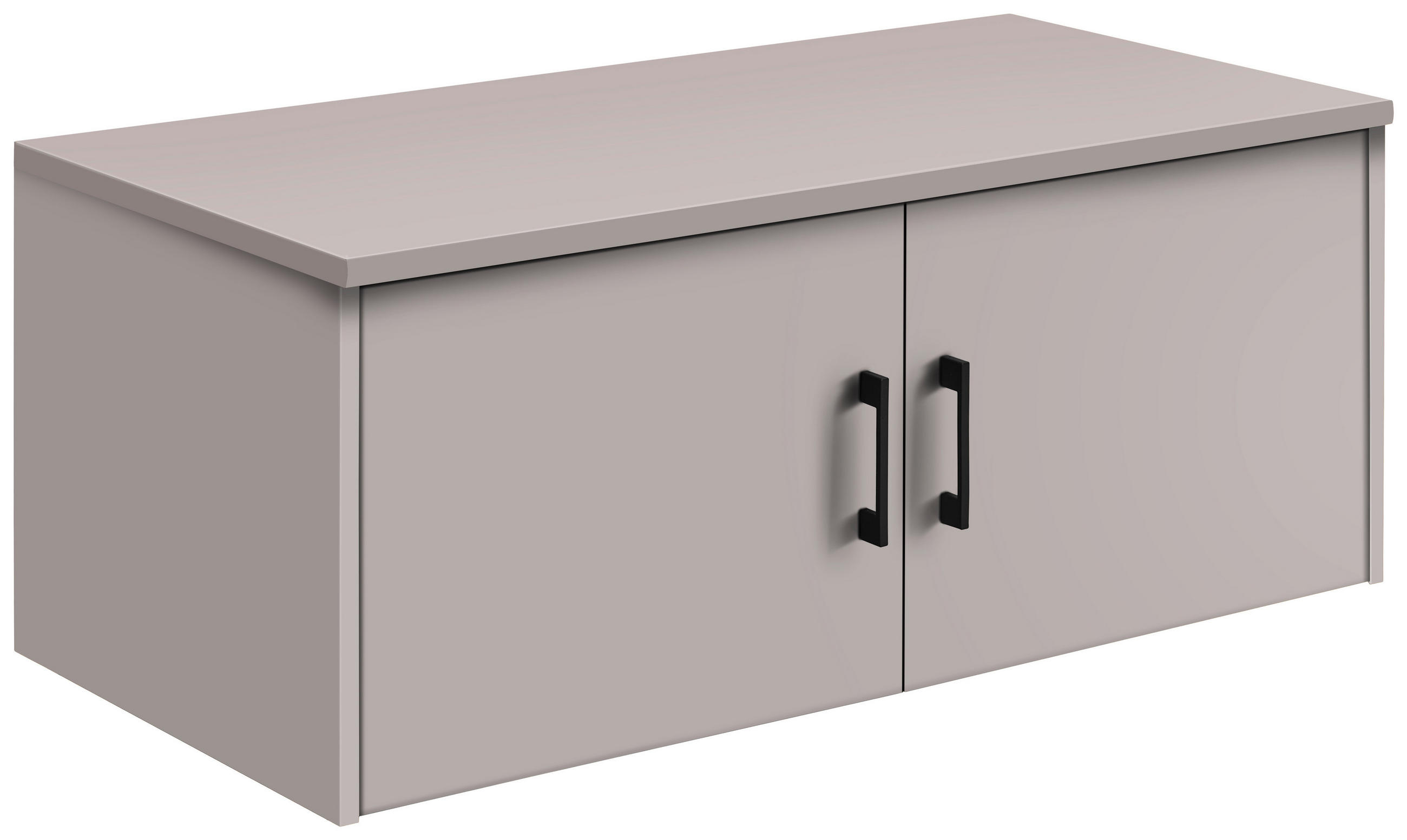 Extensie La Dulap in cașmir  - cașmir/negru, Basics, metal/material pe bază de lemn (106/43/54cm) - Xora