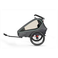 FAHRRADANHÄNGER   Kidgoo 2  - Basics, Kunststoff/Metall (122/81/90cm)