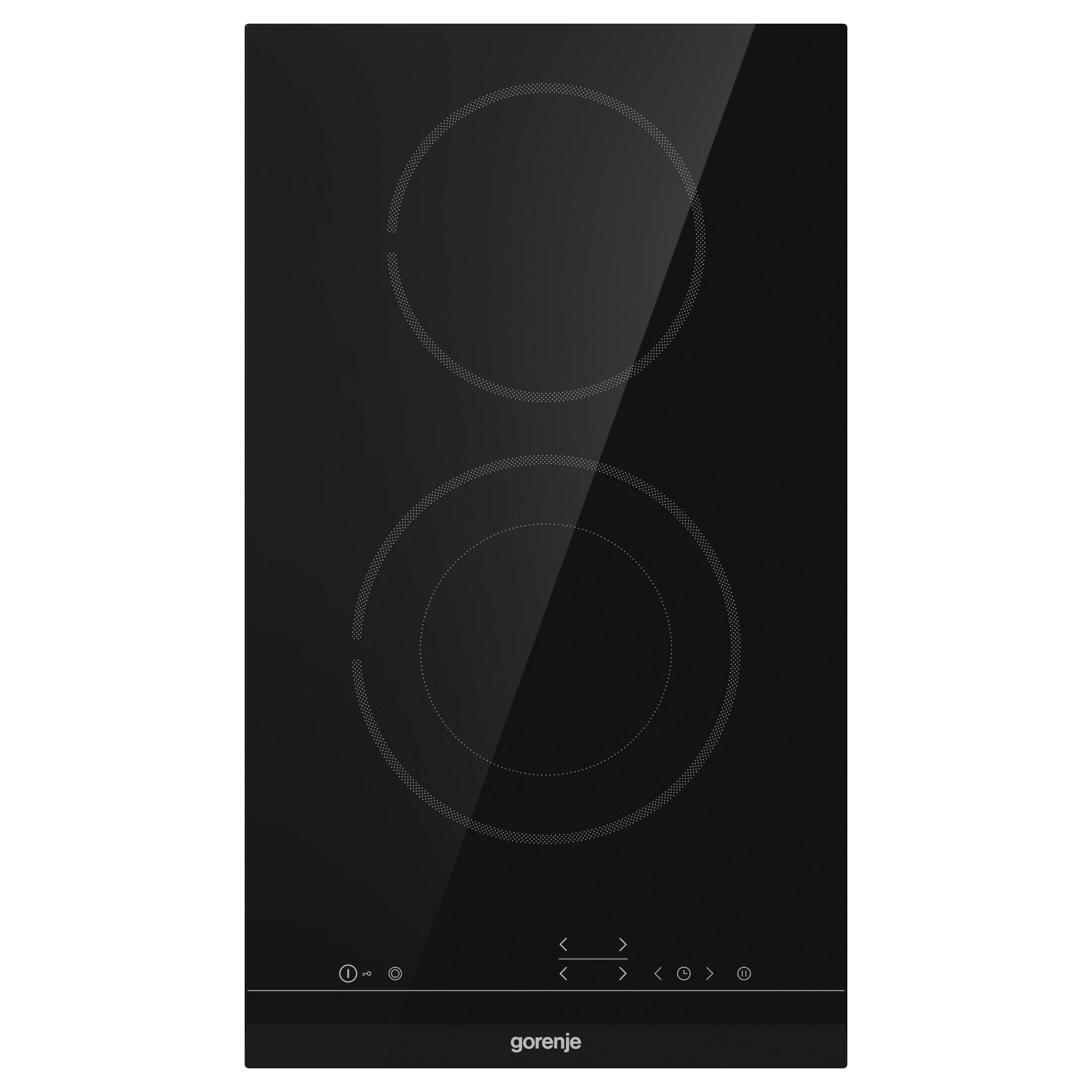 ÜVEGKERÁMIA FŐZŐLAP - fekete, Modern, Üveg (59,4/5,6/51cm) - Gorenje