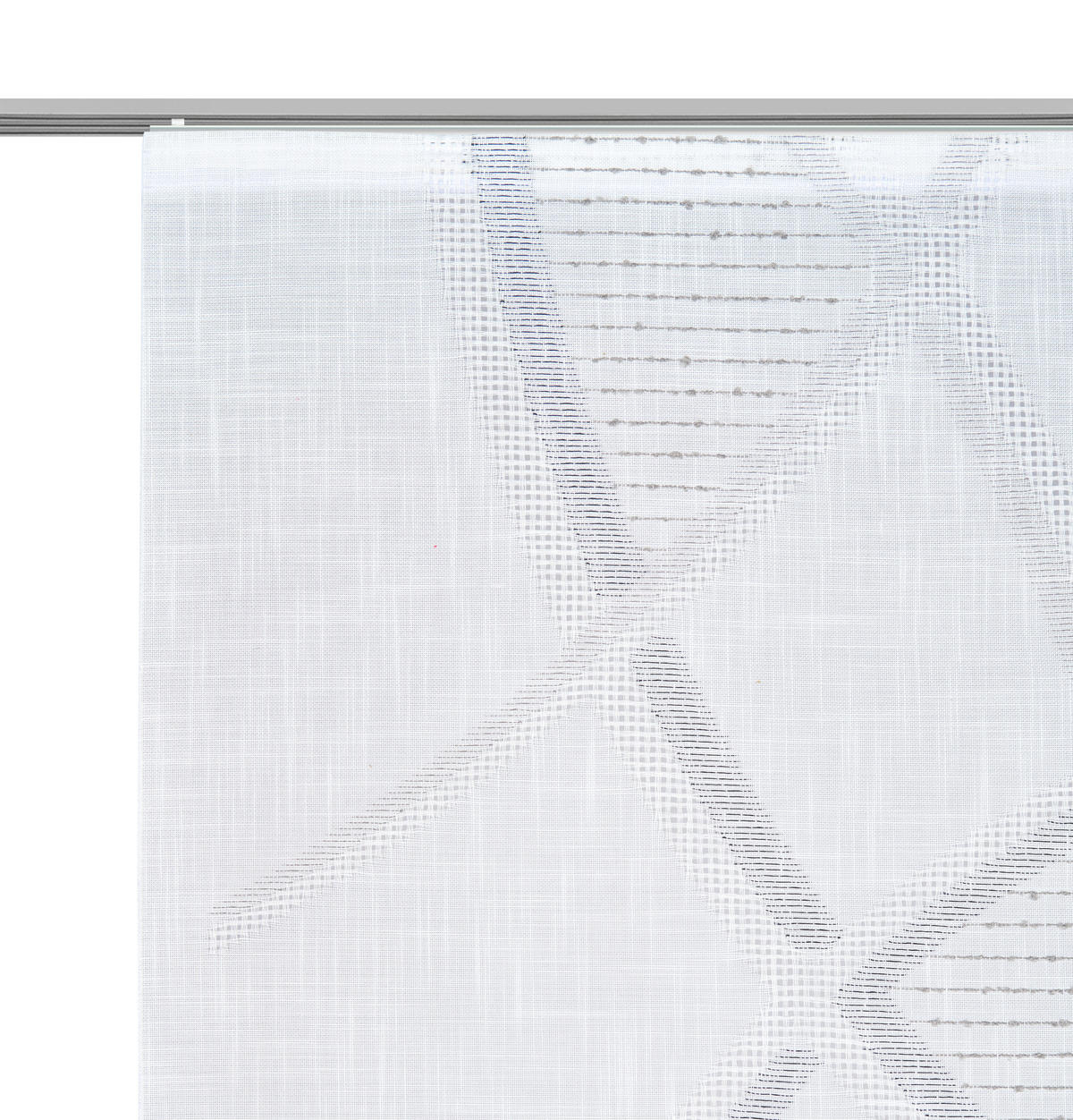 PANELNA ZAVESA   60/260 cm   - siva/bela, Basics, tekstil (60/260cm) - Novel