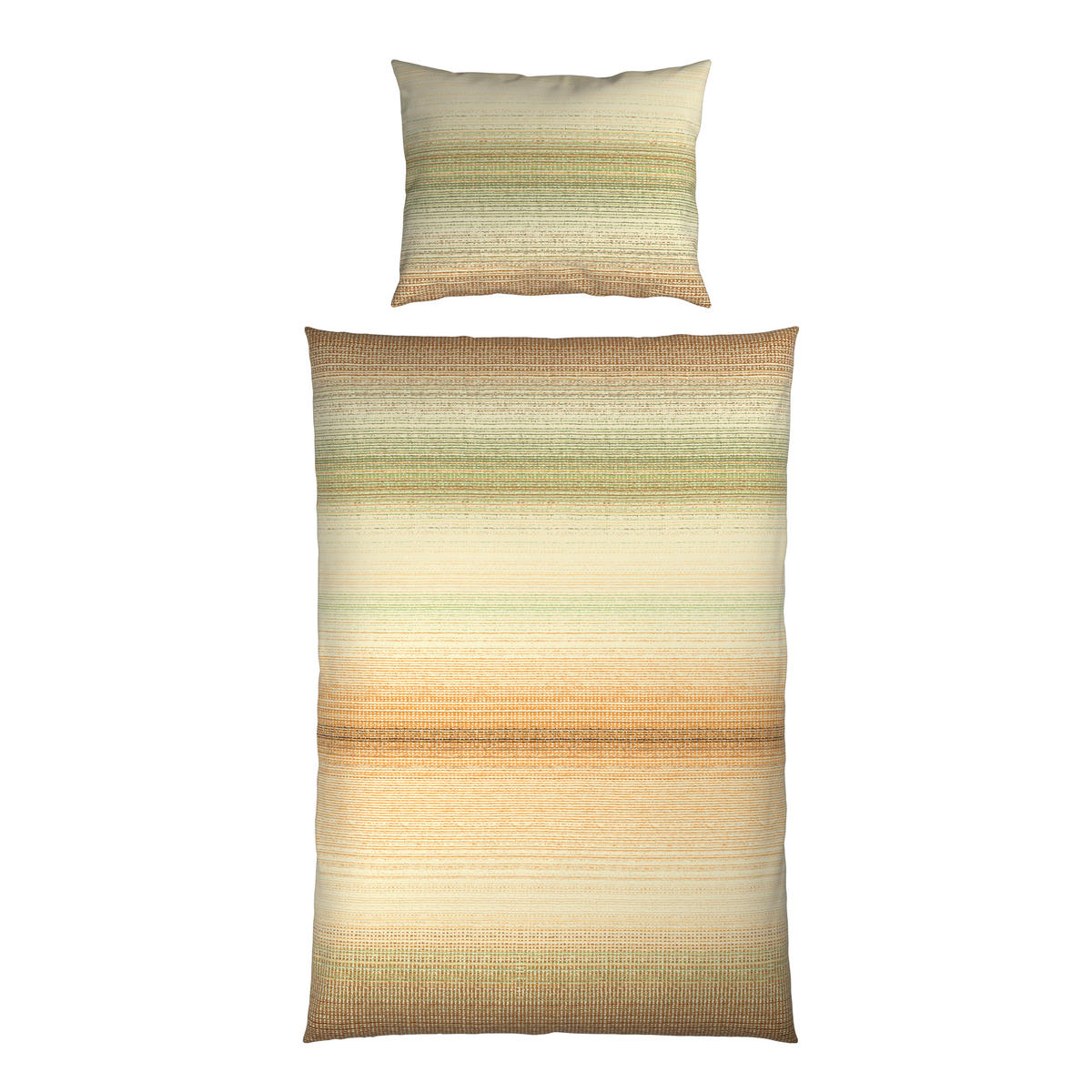 BETTWÄSCHE TANJA Satin 140/200 cm  - Grün, KONVENTIONELL, Textil (140/200cm) - Esposa