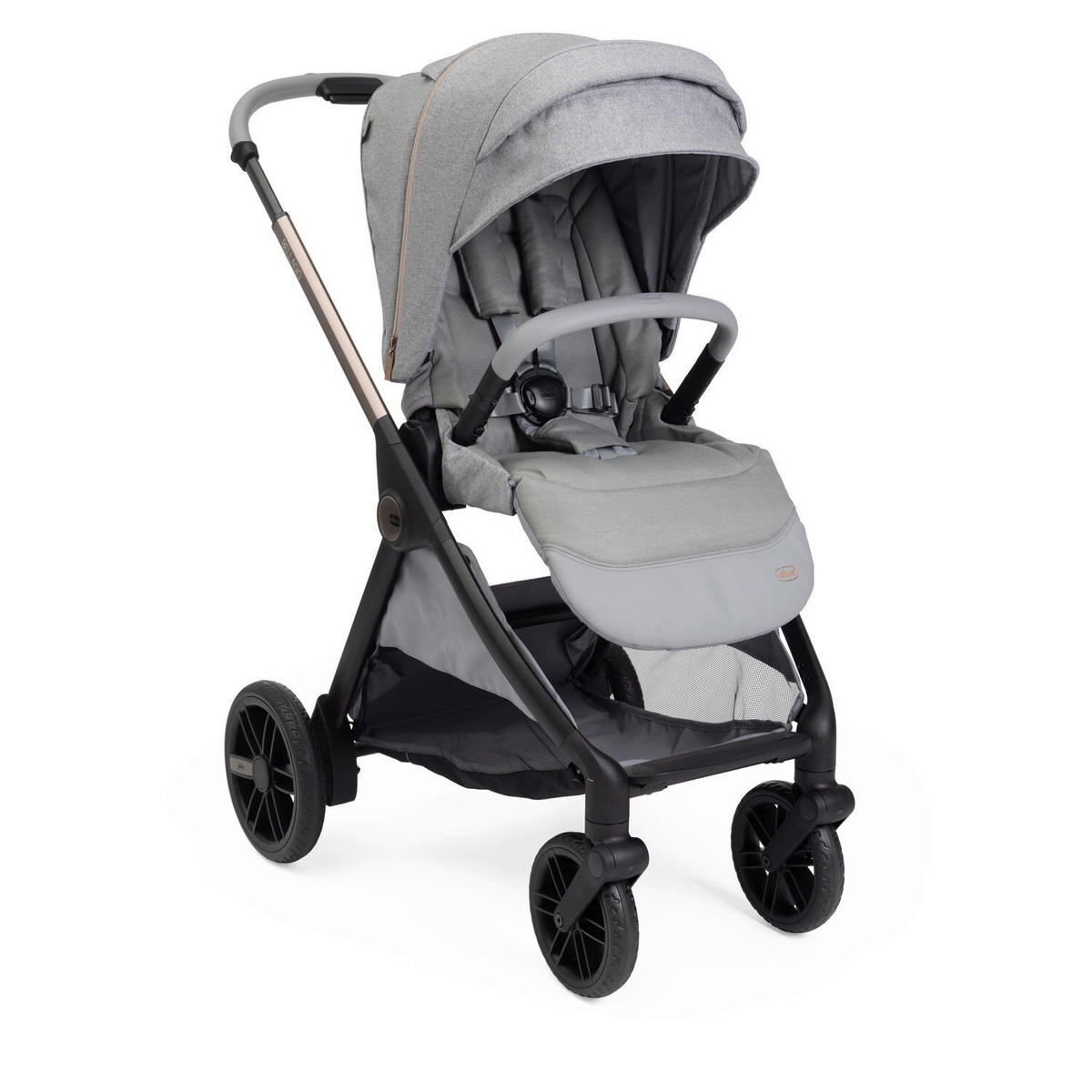 KINDERWAGEN  Bellagio  Lunar Rock  - Grau, Basics, Metall (55/82/97-106cm) - Chicco