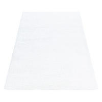 KOBEREC S VYSOKÝM VLASOM, 60/110 cm, biela - biela, Basics, textil (60/110cm) - Novel