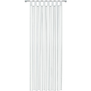 SCHLAUFENVORHANG transparent - Weiß, Basics, Textil (140/245cm) - Boxxx