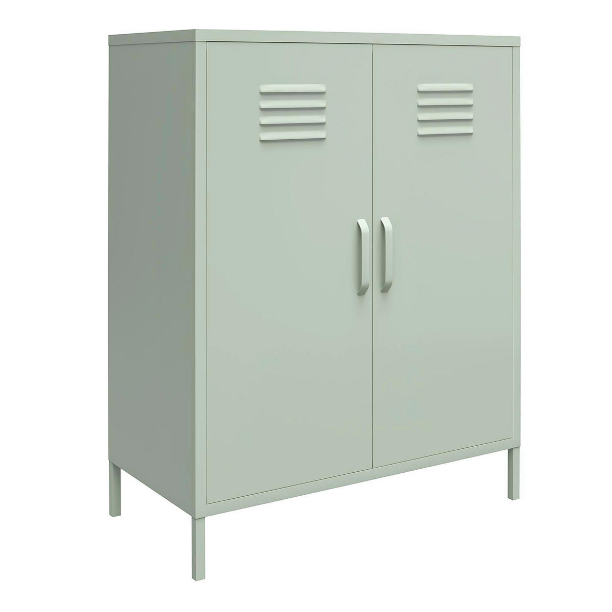 HIGHBOARD Mission District  in 40/102/80 cm  - Hellgrün/Grün, Design, Metall (40/102/80cm) - MID.YOU