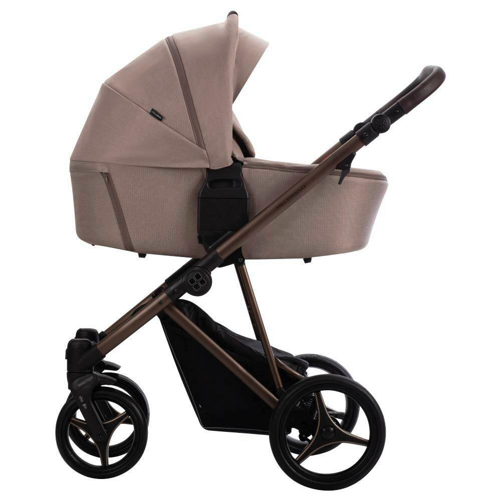 DJEČJA KOLICA   - bež/mokka, Basics, metal/tekstil (99cm) - Bebetto