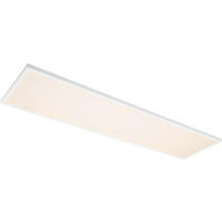 LED-PANEEL - Weiss, Konventionell, Kunststoff/Metall (120/30/4,5cm) - Novel