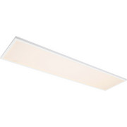 LED-PANEEL - Weiß, Design, Kunststoff/Metall (120/30/4,5cm) - Novel