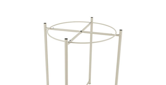BEISTELLTISCH in Metall 47,5/47,5/53 cm  - Kaschmir, Basics, Metall (47,5/47,5/53cm) - Carryhome
