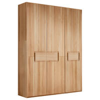 DREHTÜRENSCHRANK 152/223/62 cm,  in Buchefarben, 3-türig  - Buchefarben, MODERN, Holz (152/223/62cm) - Livetastic