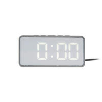 WECKER  Weiß  - Weiß, Basics, Kunststoff (14/3/6.5cm) - Karlsson