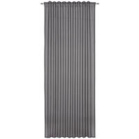 Perdea gata confecţionată semitransparent  - gri, Basics, textil (140/245cm) - Esposa