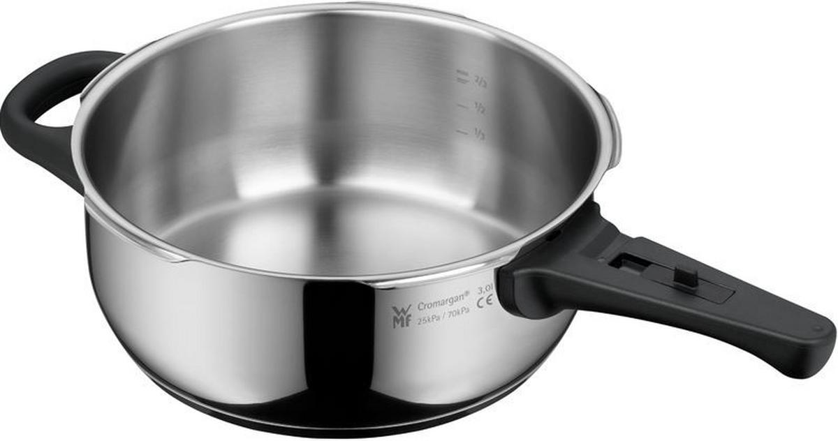 SCHNELLKOCHTOPF Perfect 3,0 L  - Edelstahlfarben, Basics, Metall (22cm) - WMF