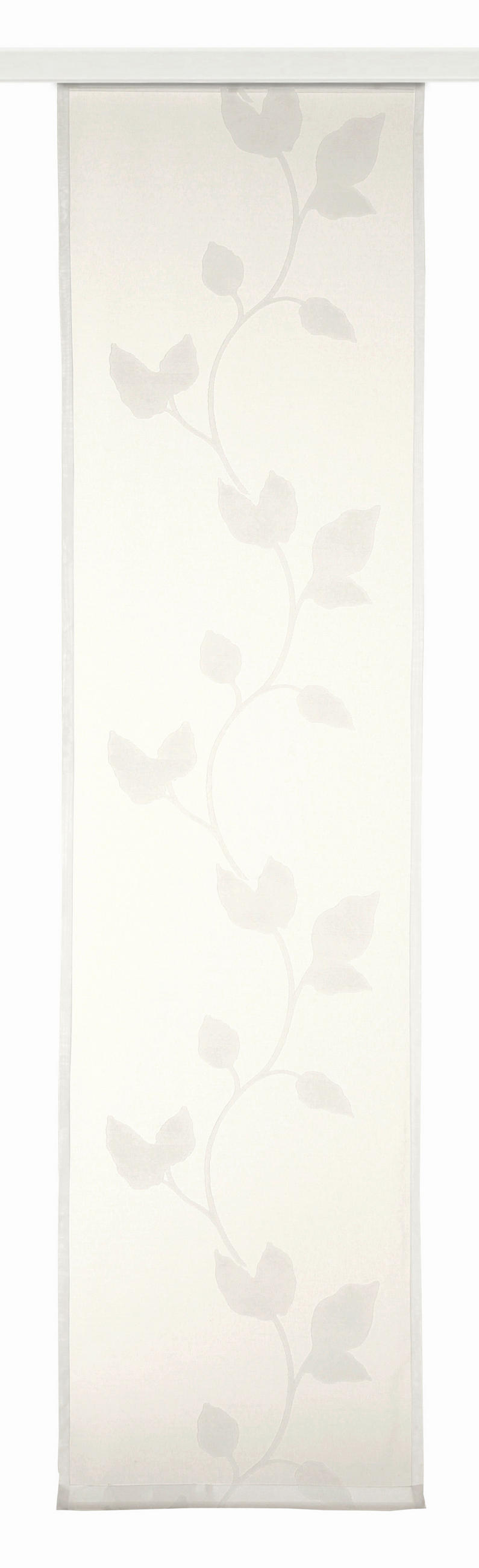 PANEL ZAVESA bela - bela, Dizajnerski, tekstil (60/245cm) - Esposa