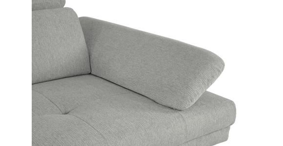 ECKSOFA in Webstoff Olivgrün 188/296 cm - Schwarz/Olivgrün, Design, Textil/Metall (188/296cm) - Xora