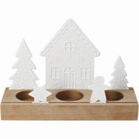 TEELICHTHALTER - Weiss, Basics, Keramik (20/7/13,7cm)
