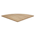 ECKVERBINDUNGSPLATTE Alteiche  - Alteiche, MODERN, Holzwerkstoff (80,0/2,2/80,0cm) - Carryhome