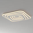 LED-DECKENLEUCHTE 53/53/5,5 cm   - Weiß, Design, Kunststoff/Metall (53/53/5,5cm) - Novel