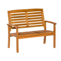 GARTENBANK 110/92/62 cm Akazie   - Akaziefarben, ROMANTIK / LANDHAUS, Holz (110/92/62cm) - Gardenson
