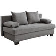 SCHLAFSOFA Flachgewebe Grau  - Grau, KONVENTIONELL, Holz/Textil (200/88/102cm) - Xora