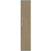 AKTENSCHRANK Grau, Eichefarben  - Eichefarben/Grau, KONVENTIONELL, Holzwerkstoff (40/217,4/43cm) - Moderano