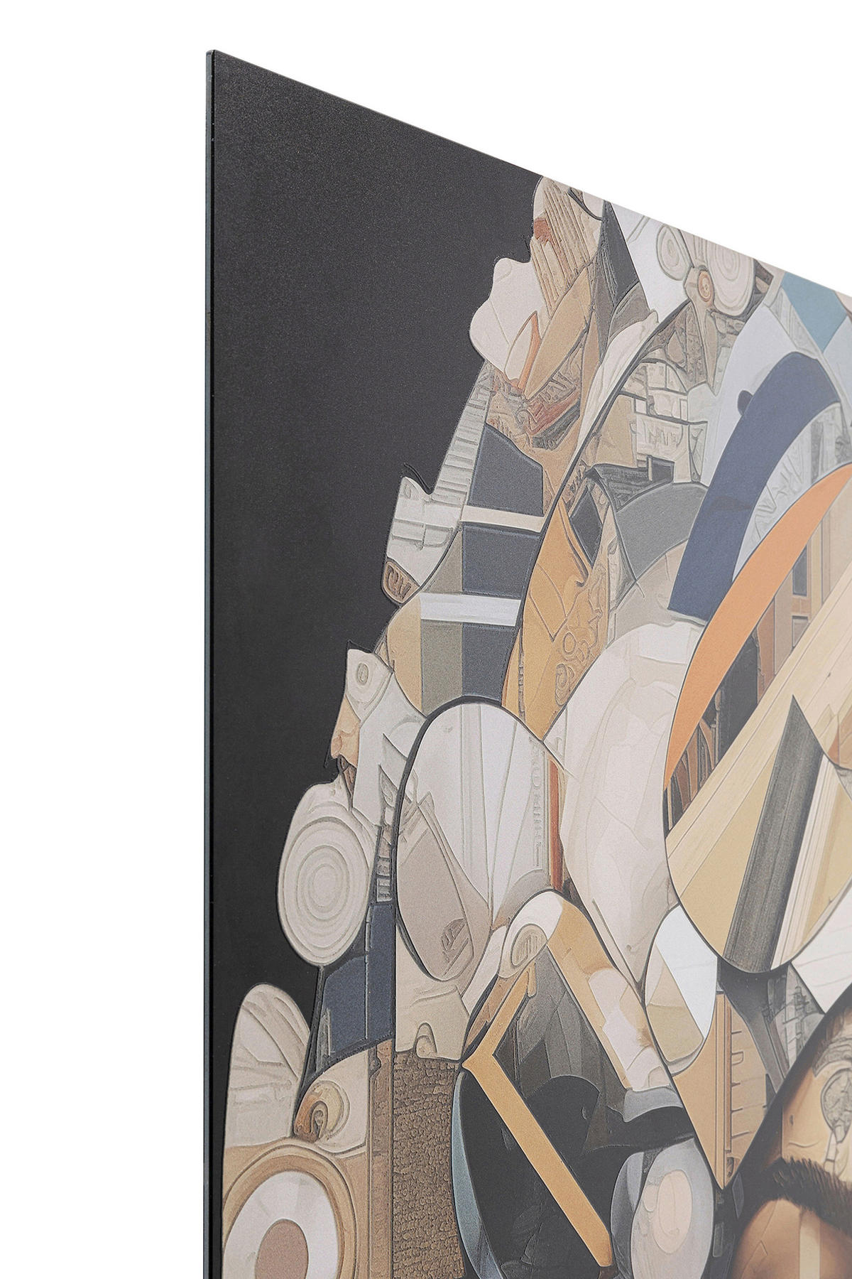 GLASBILD Abstraktes, Ethno, Frauen  - Multicolor, Design, Glas/Kunststoff (120/120/0,4cm) - Kare-Design