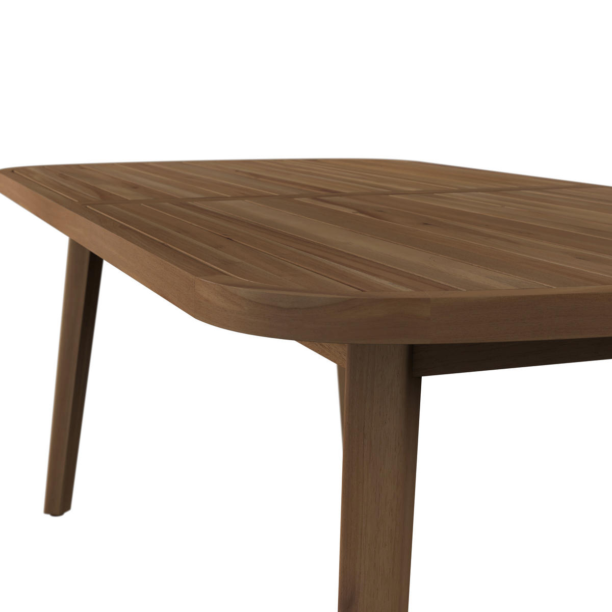 GARTENTISCH  - Akaziefarben, Natur, Holz (200/77/100cm) - Ambia Garden