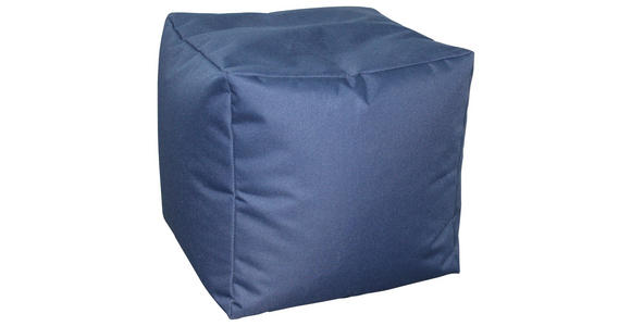 SITZSACK beschichtet 90 L  - Blau, Design, Textil (40/40/40cm) - Xora