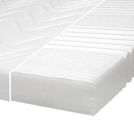 KOMFORTSCHAUMMATRATZE Höhe ca. 17 cm  - Weiß, Basics, Textil (80/200cm) - Carryhome