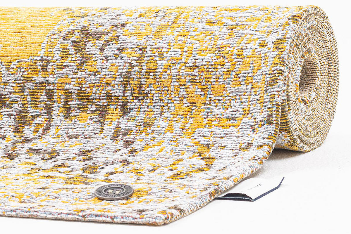 TEPPICH 60/230 cm Goldfarben rechteckig  - Goldfarben, Design, Textil (60/230cm) - Tom Tailor