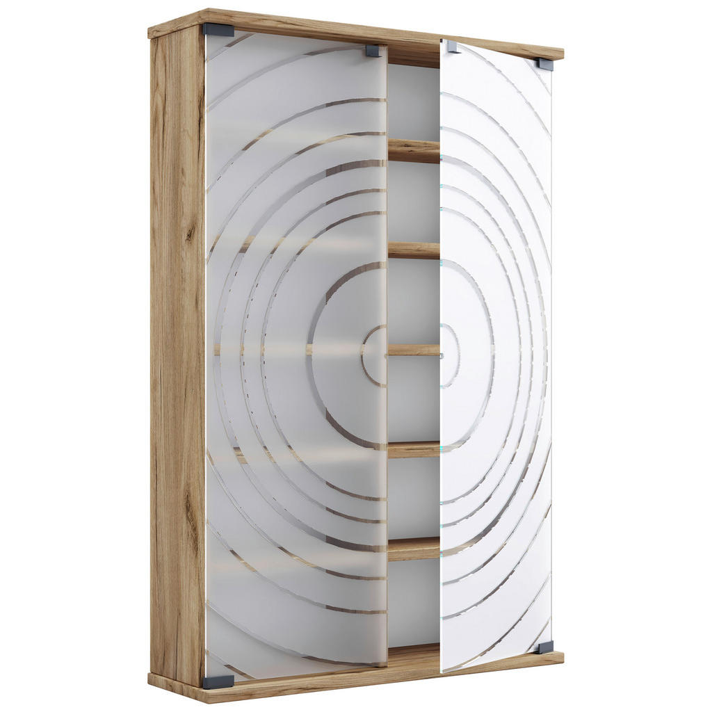 CD-Regal Tilano Honigeiche Dekor