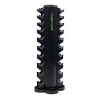 HANTELSTÄNDER  - Schwarz, KONVENTIONELL, Metall (51/51/128,8cm)