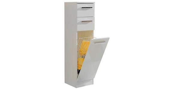 UNTERSCHRANK 30/119/33 cm - Chromfarben/Weiß, KONVENTIONELL, Holzwerkstoff (30/119/33cm) - Carryhome
