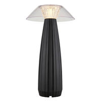NAMIZNA LED-SVETILKA        15,4/28 cm       - črna/prosojno, Design, umetna masa (15,4/28cm) - Globo