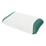 NACKENSTÜTZKISSEN  - Weiß/Mintgrün, Textil (60/40/10cm) - Sleeptex