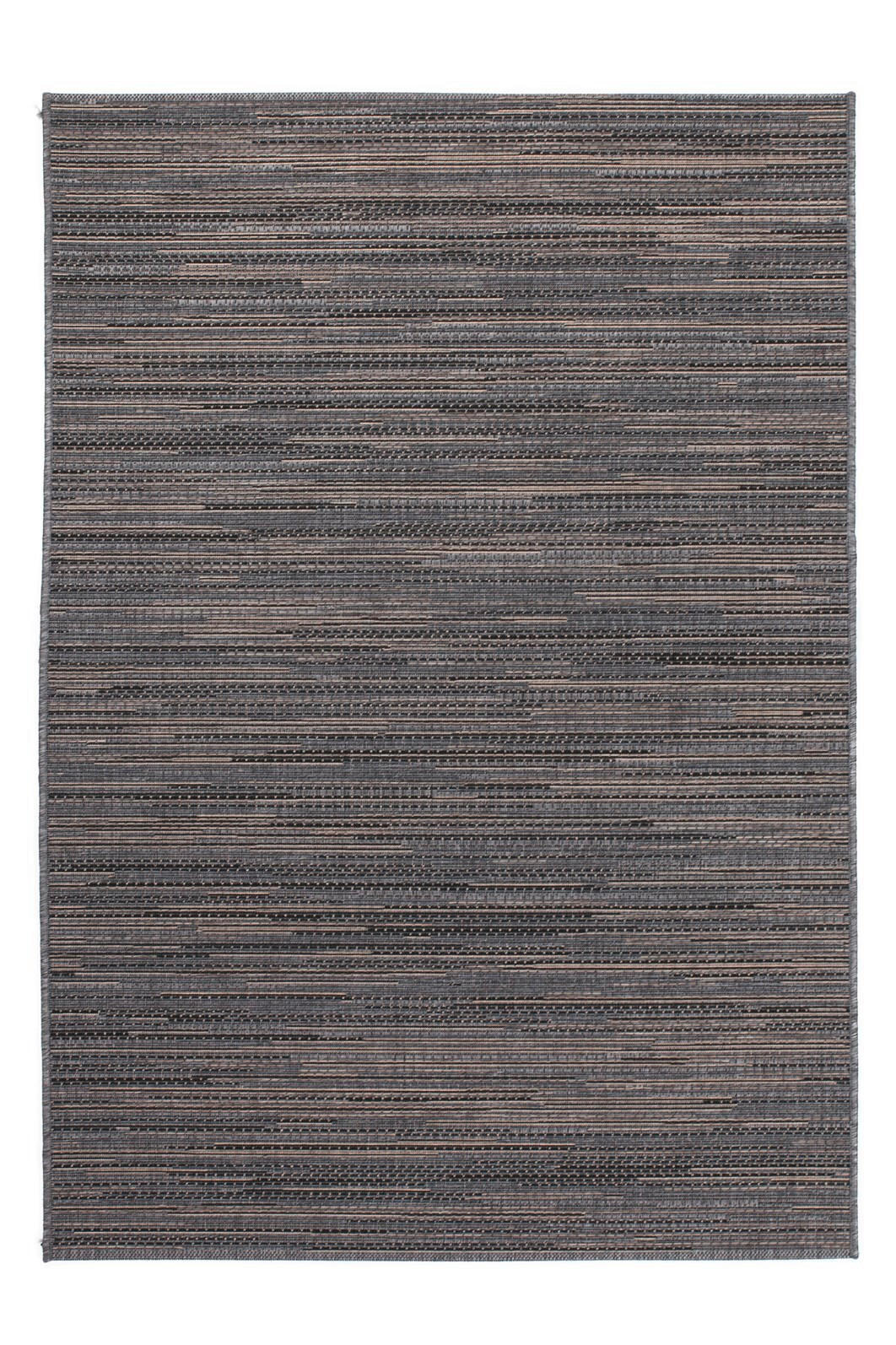 FLACHWEBETEPPICH 120/170 cm Indonesia - Bali 625 Grau Grau - Grau, KONVENTIONELL, Textil (120/170cm)