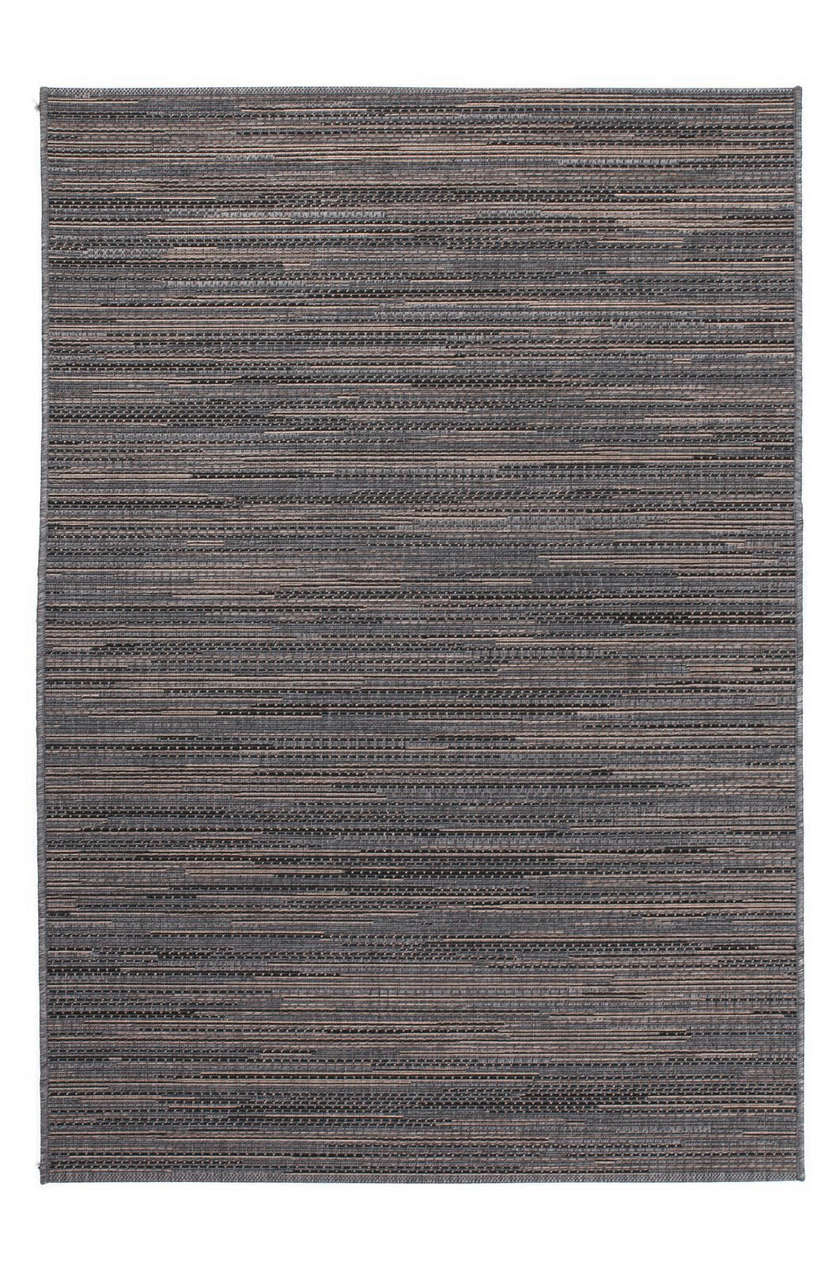 FLACHWEBETEPPICH 80/230 cm Indonesia - Bali 625 Grau Grau  - Grau, KONVENTIONELL, Textil (80/230cm)