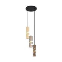 PENDELLEUCHTE 28/150 cm    - Taupe/Beige, Design, Metall (28/150cm) - Trio Leuchten