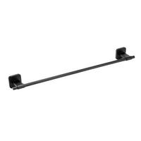 HANDTUCHSTANGE Schwarz  - Schwarz, KONVENTIONELL, Metall (5,5/7,5/60,5cm) - Wenko