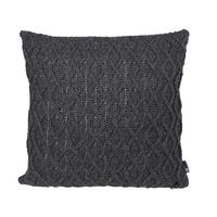 KISSENHÜLLE 45/45 cm  - Anthrazit, Basics, Textil (45/45cm) - Pichler