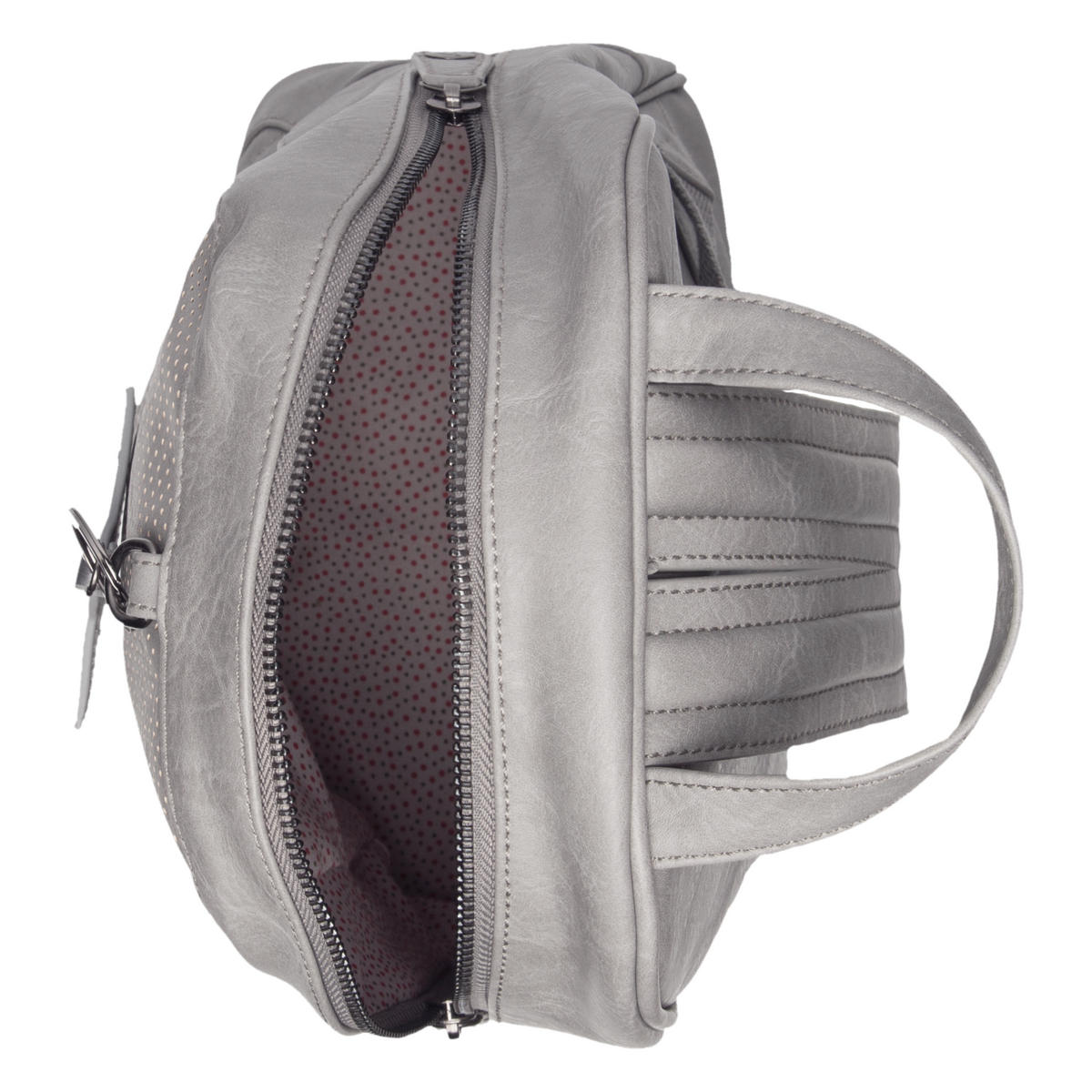 KINDERRUCKSACK - Grau, Basics, Kunststoff (27/14/31cm) - Bebe Jou