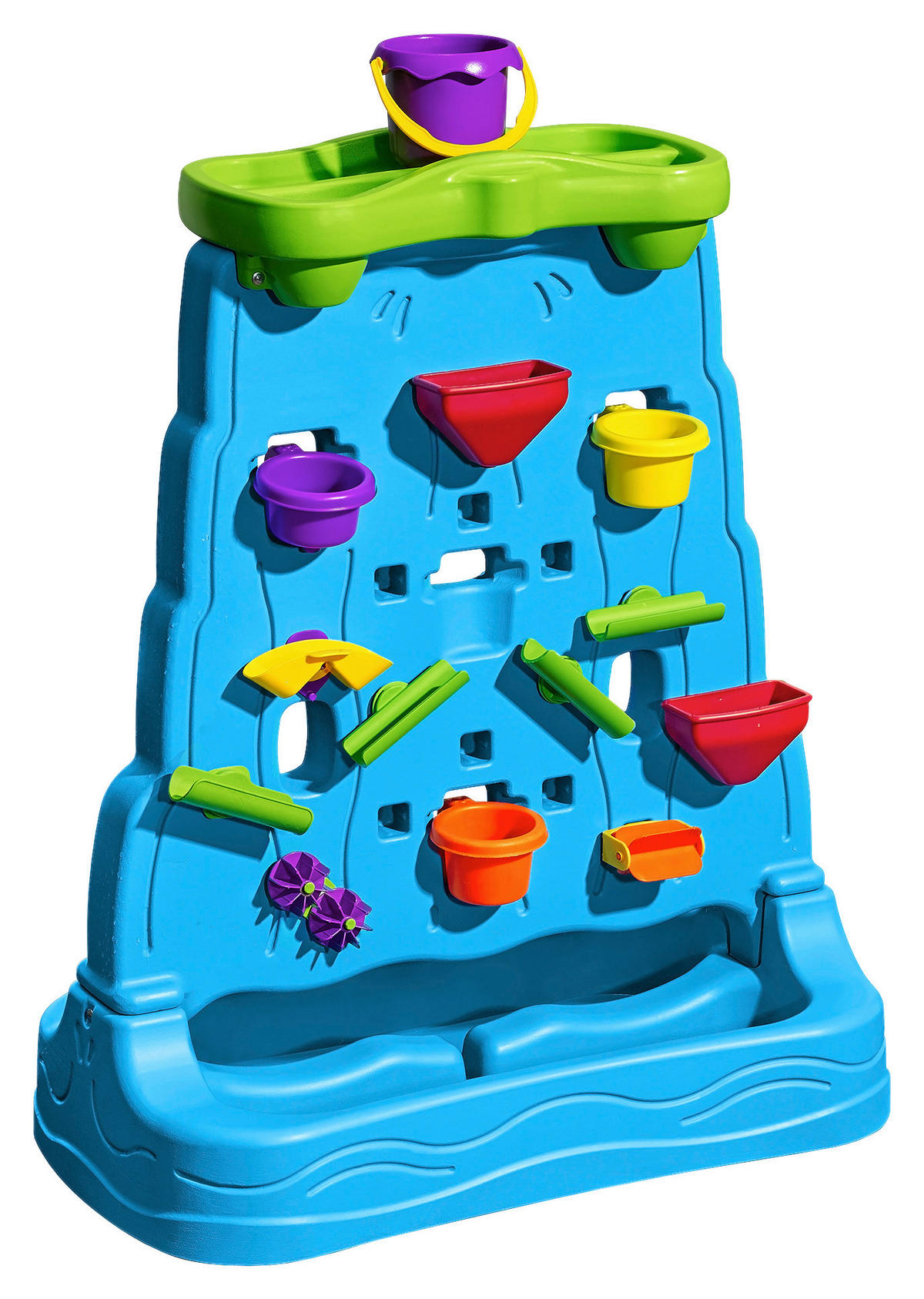 WASSERSPIELWAND DISCOVERY WALL Blau  - Blau, KONVENTIONELL, Kunststoff (71,12/84,45/41,27cm) - Ambia Garden