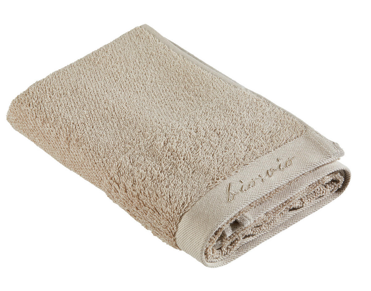 HANDTUCH BONITA Beige  - Beige, Basics, Textil (50/100cm) - Bio:Vio